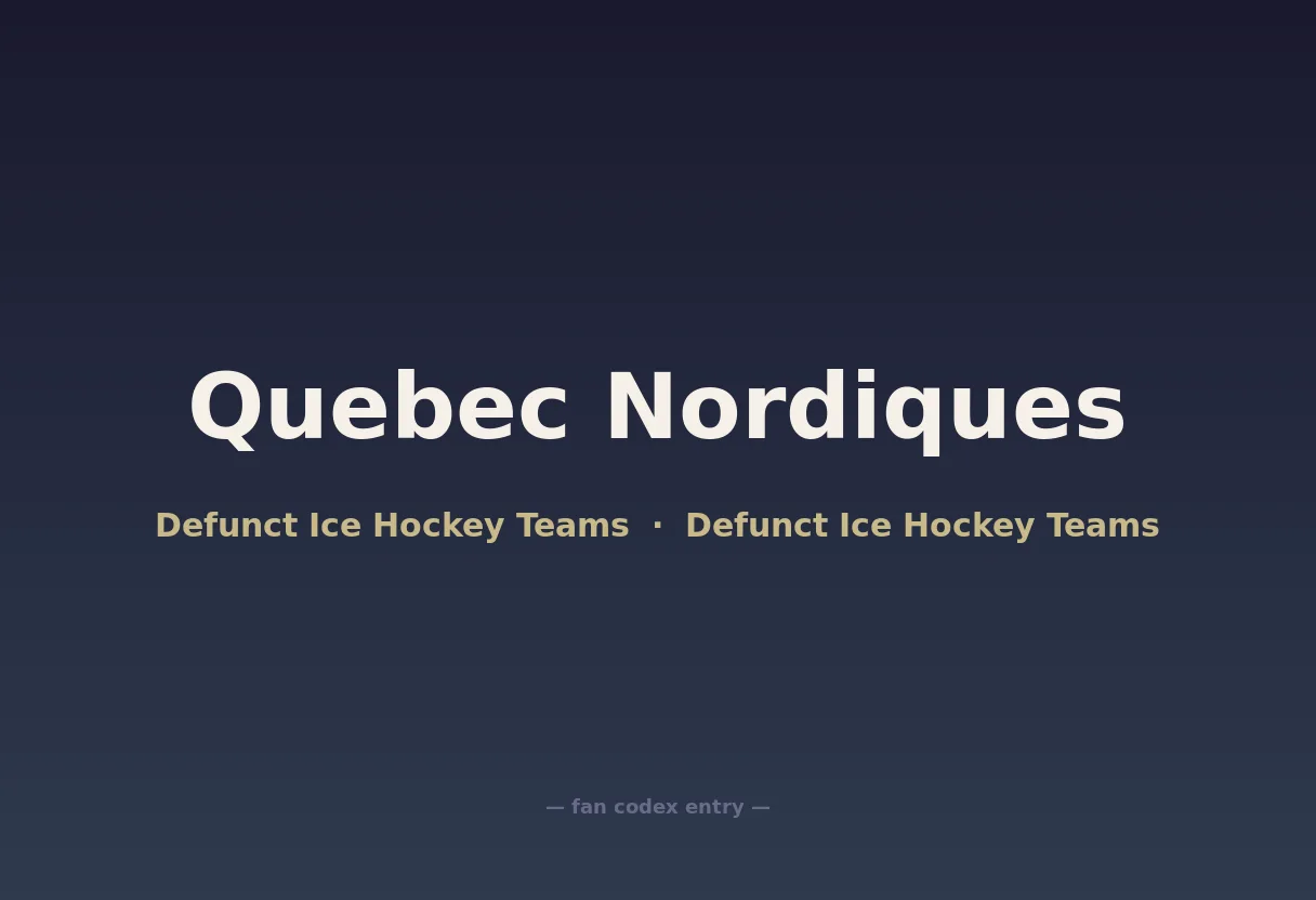 Quebec Nordiques