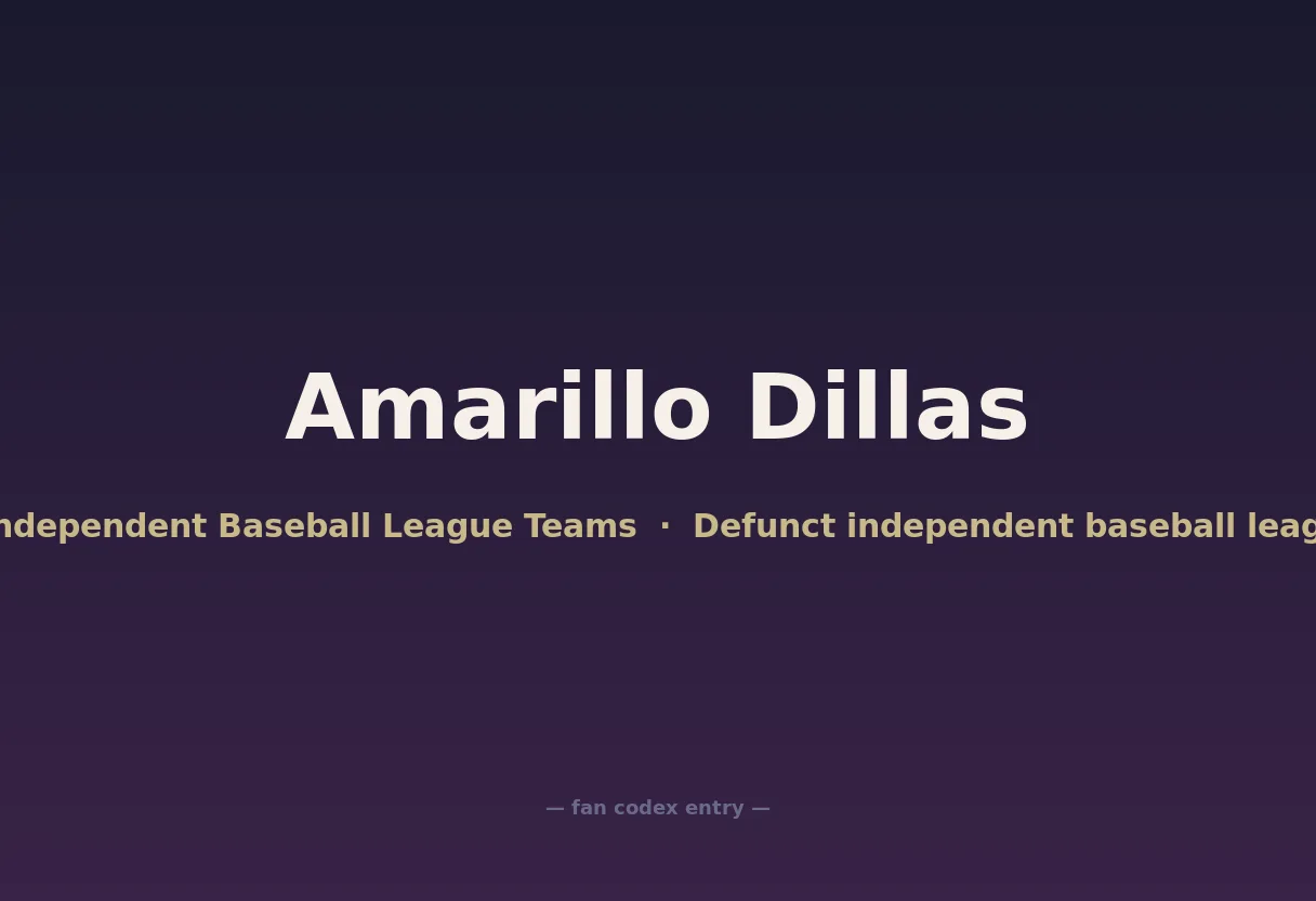 Amarillo Dillas