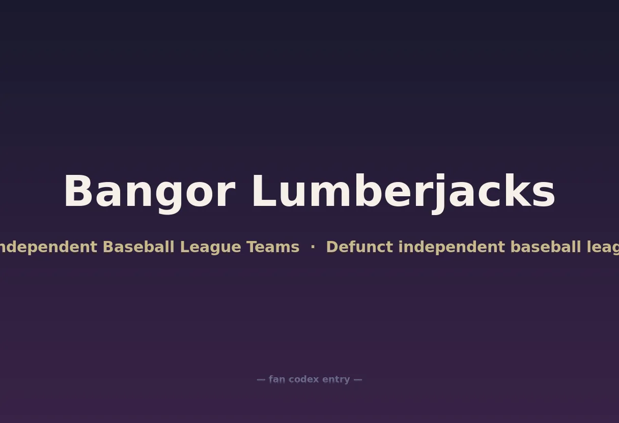 Bangor Lumberjacks