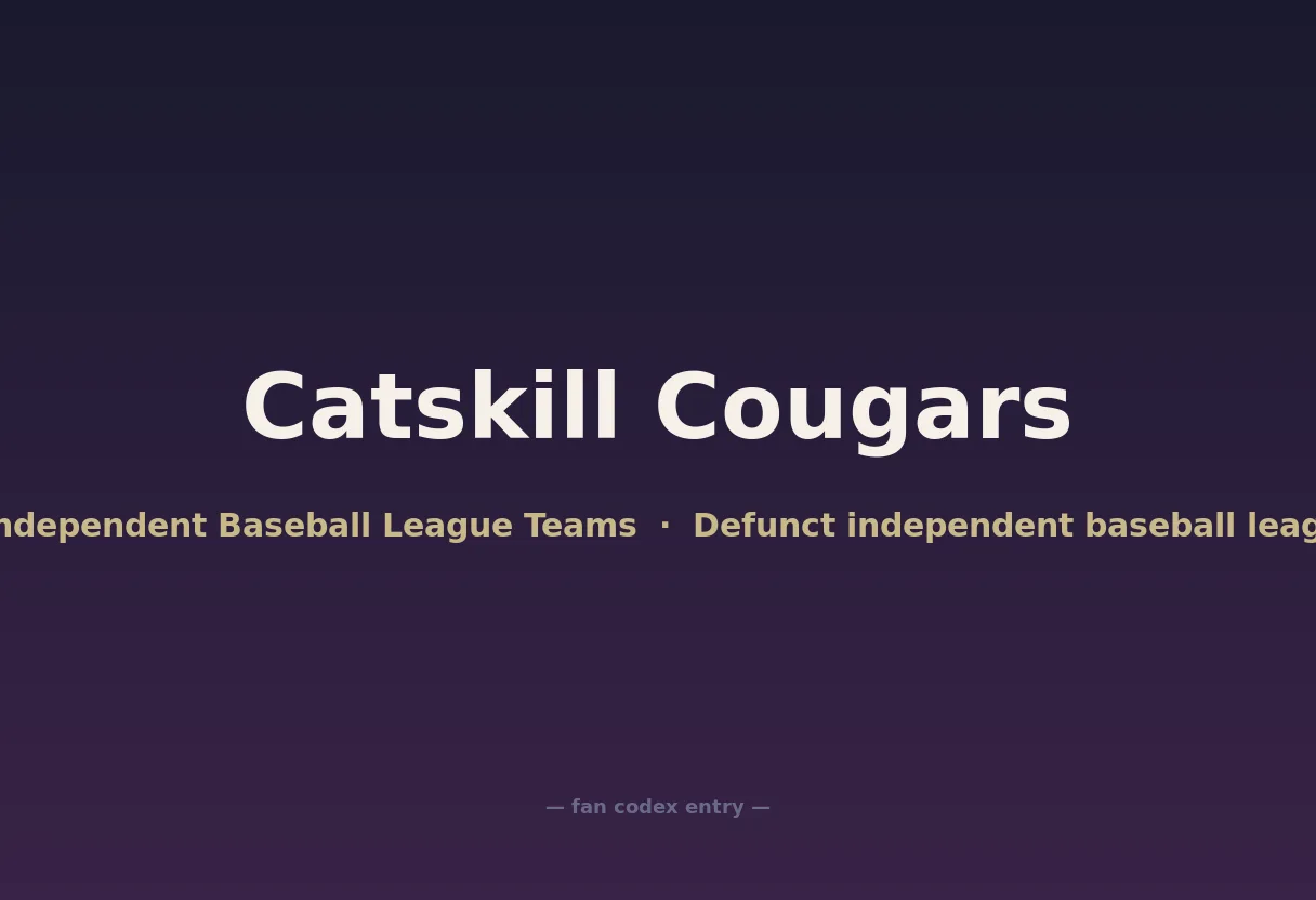 Catskill Cougars