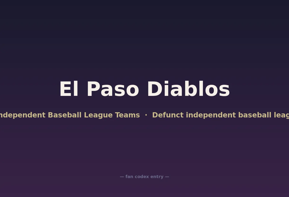 El Paso Diablos