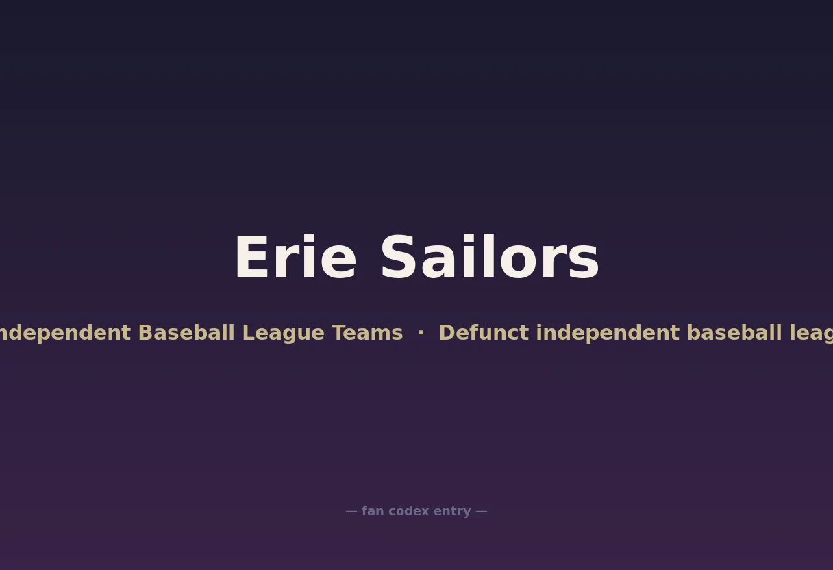 Erie Sailors