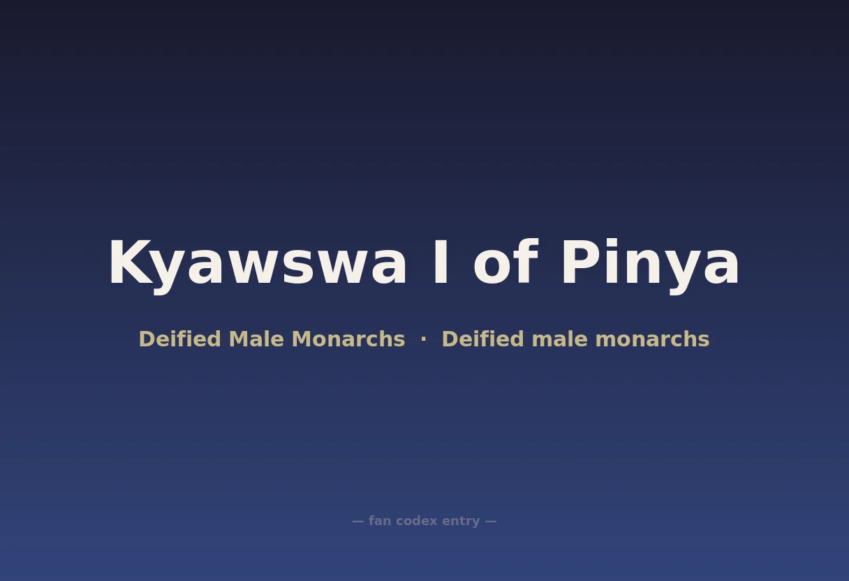 Kyawswa I of Pinya