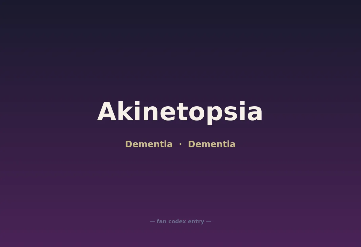 Akinetopsia