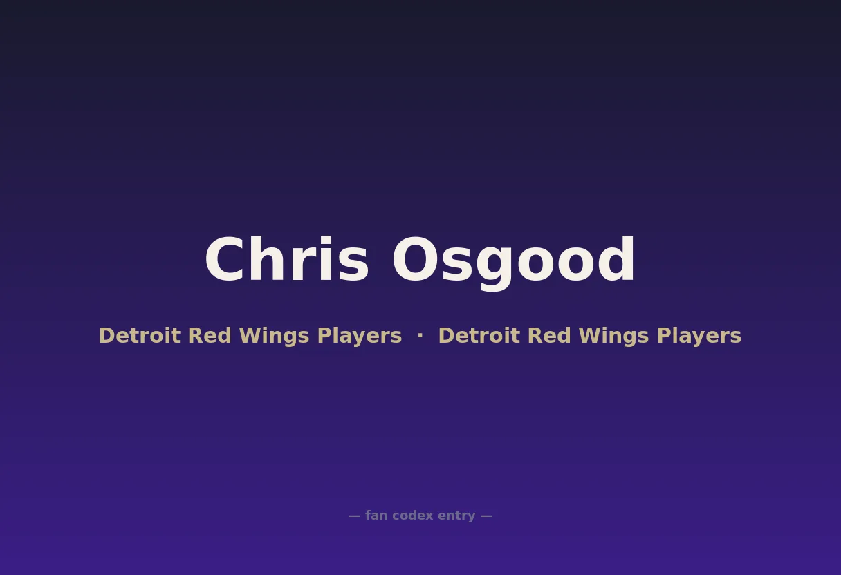 Chris Osgood