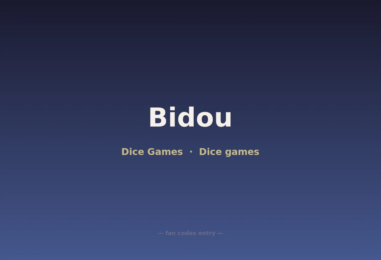 Bidou