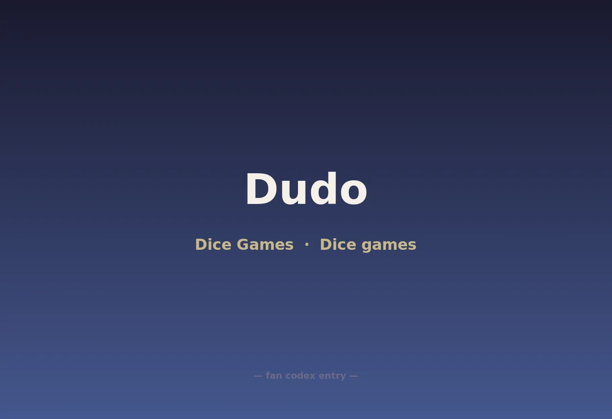 Dudo