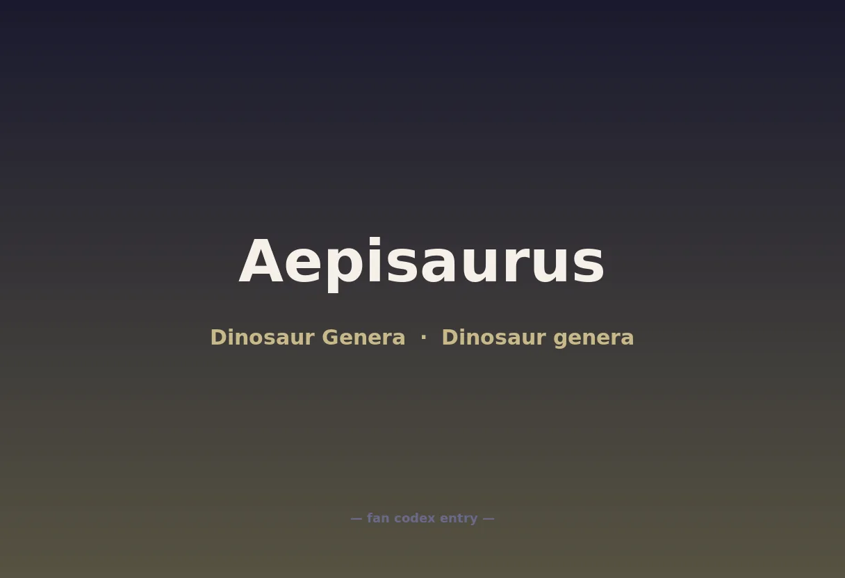 Aepisaurus