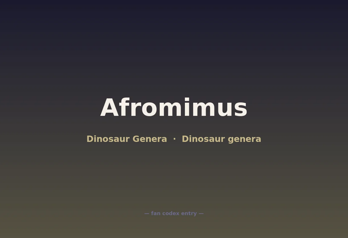 Afromimus