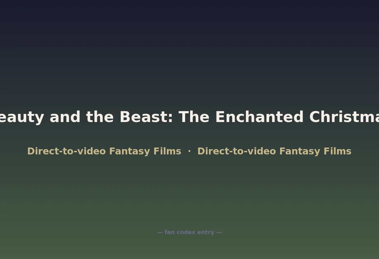 Beauty and the Beast: The Enchanted Christmas