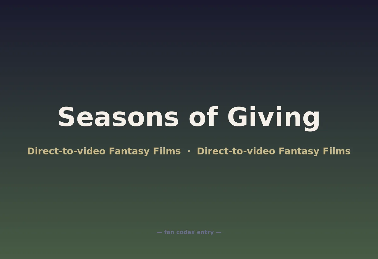 Seasons of Giving