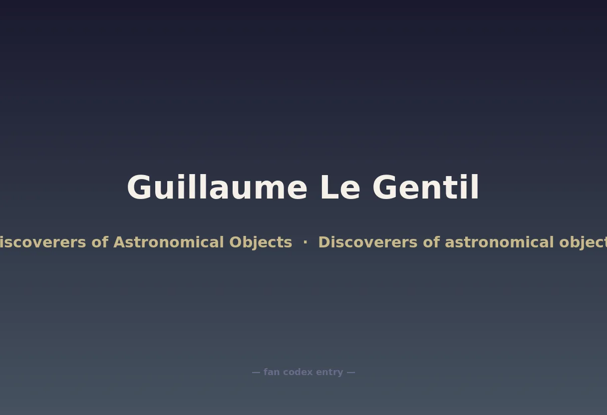 Guillaume Le Gentil