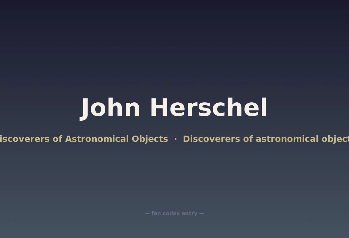 John Herschel