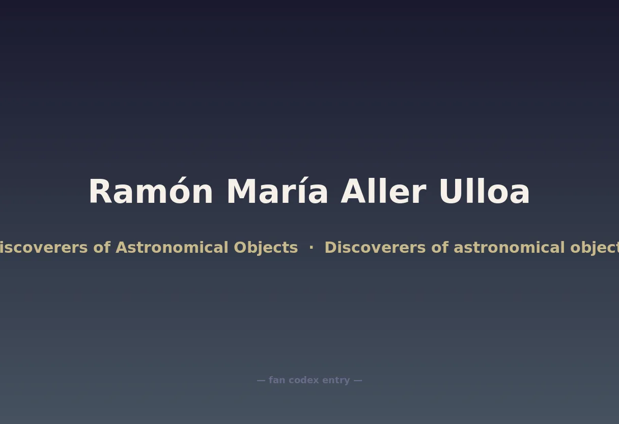 Ramón María Aller Ulloa