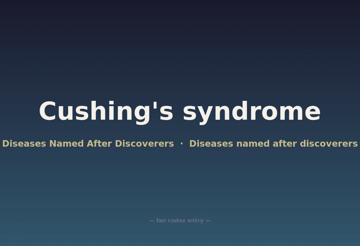 Cushing's syndrome