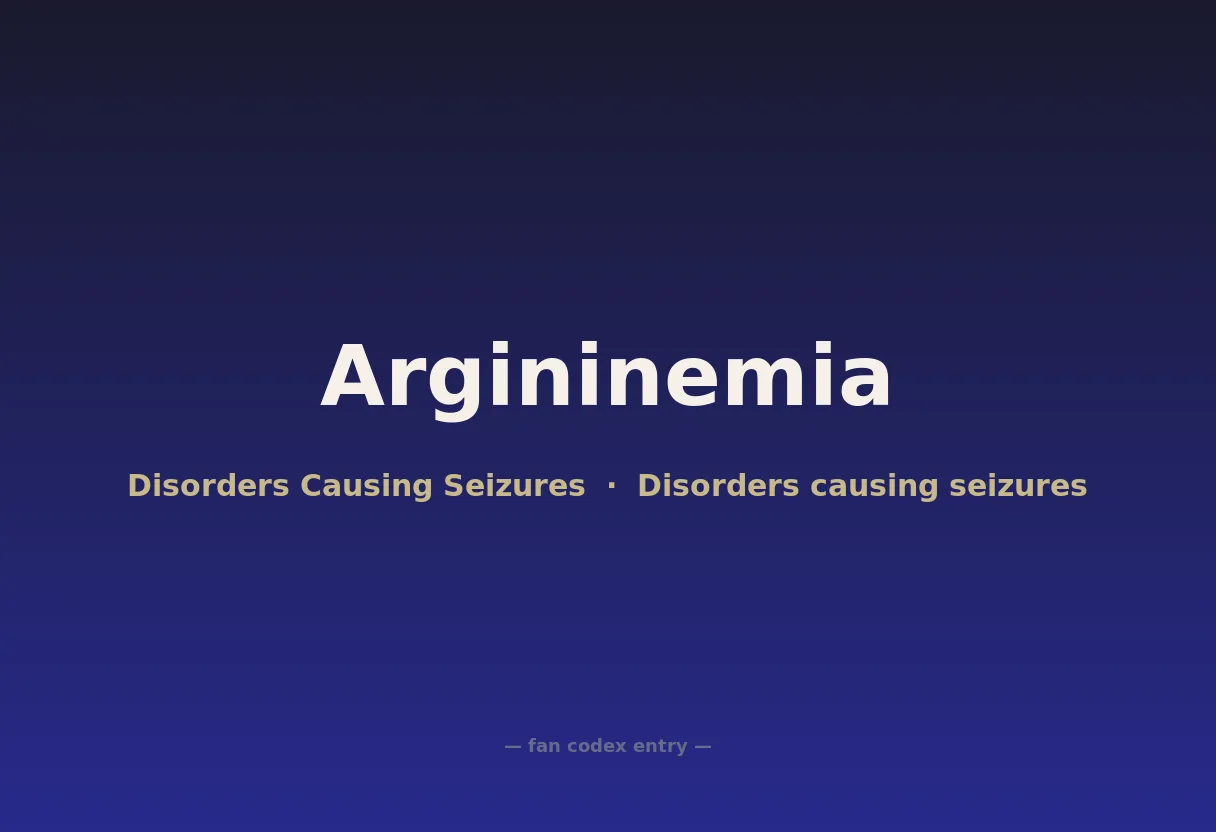 Argininemia