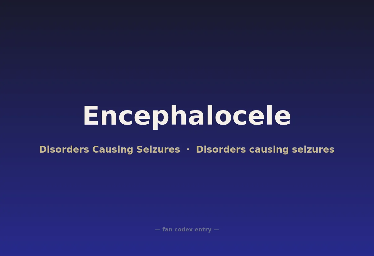 Encephalocele