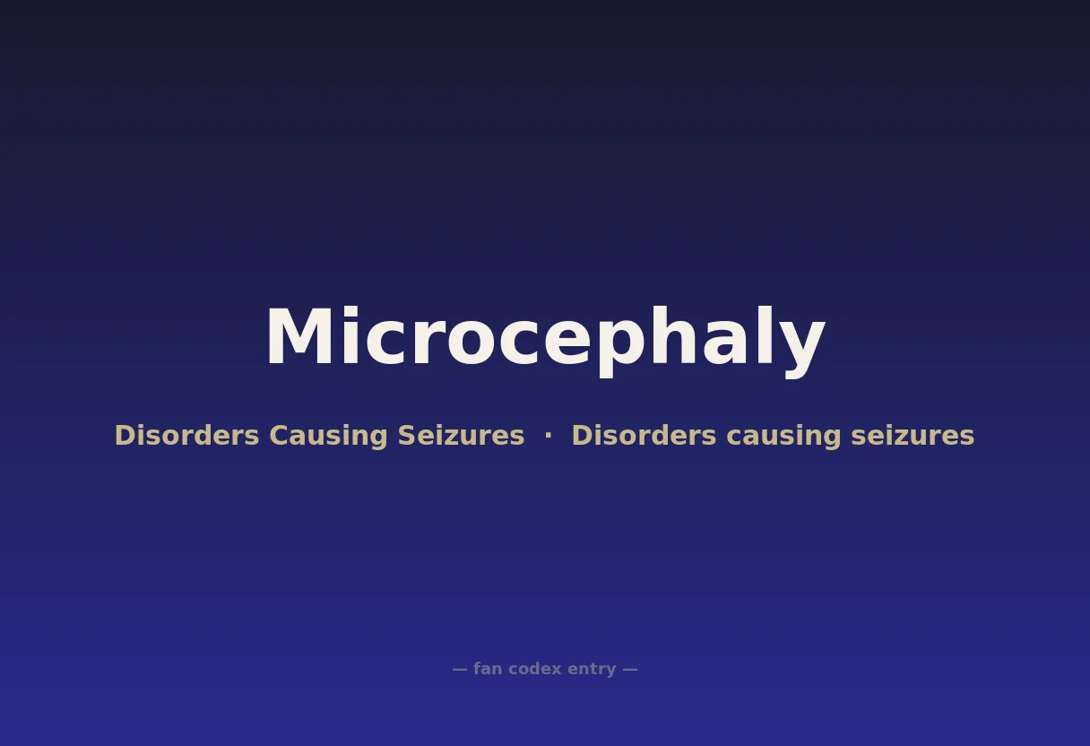 Microcephaly