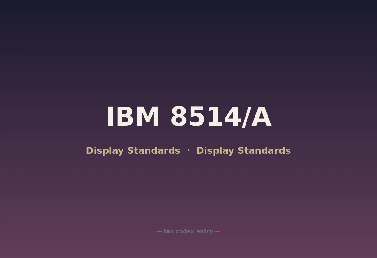 IBM 8514/A