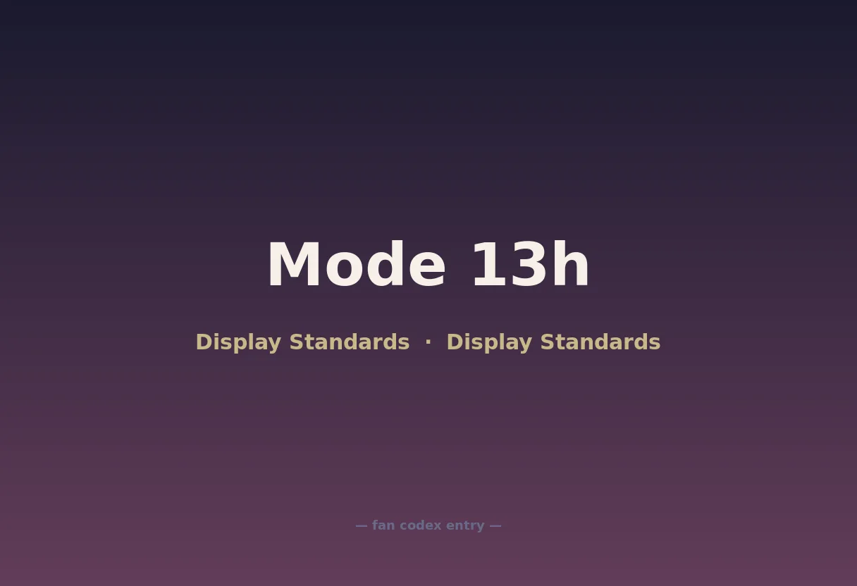 Mode 13h