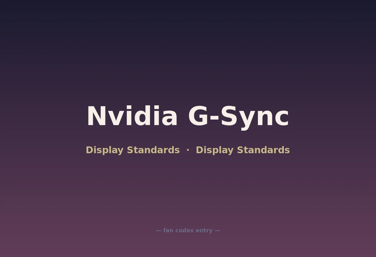 Nvidia G-Sync