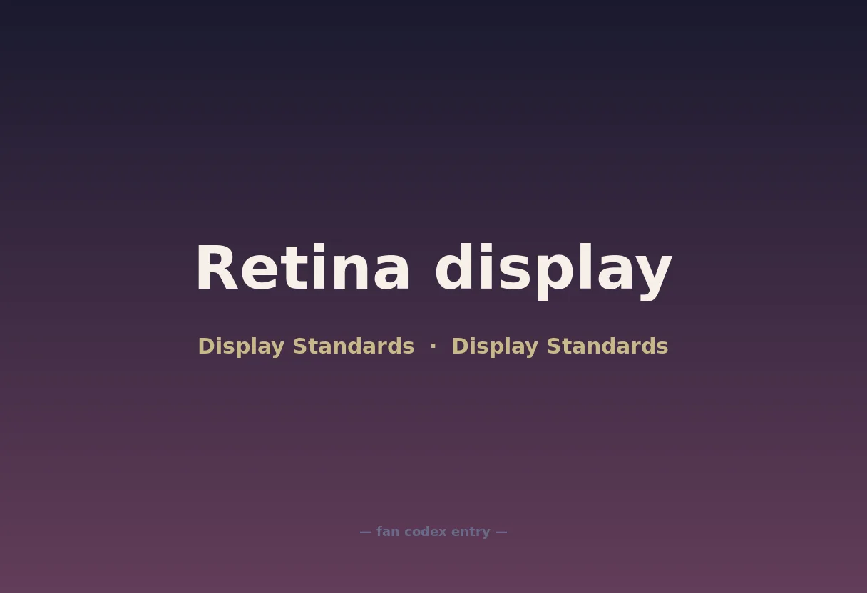 Retina display