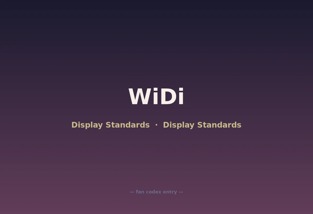 WiDi