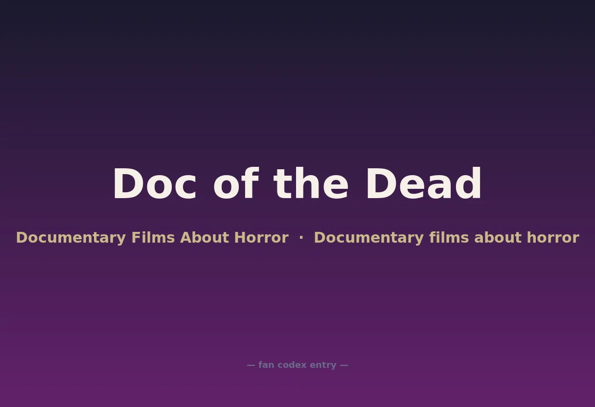 Doc of the Dead