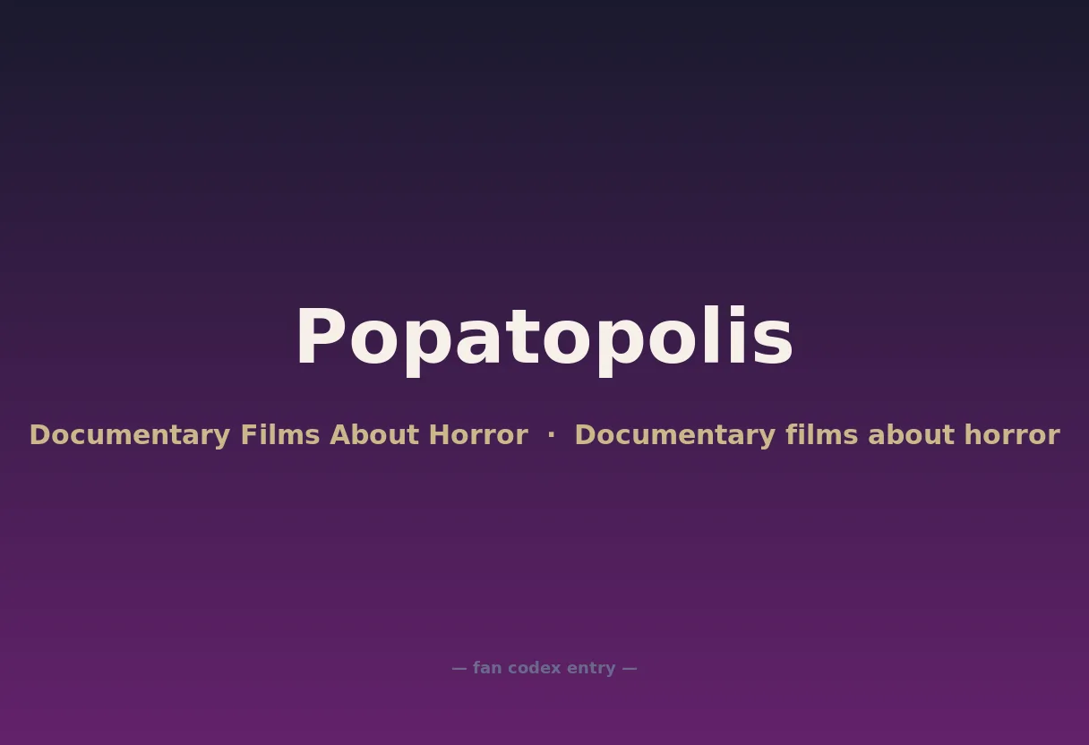 Popatopolis