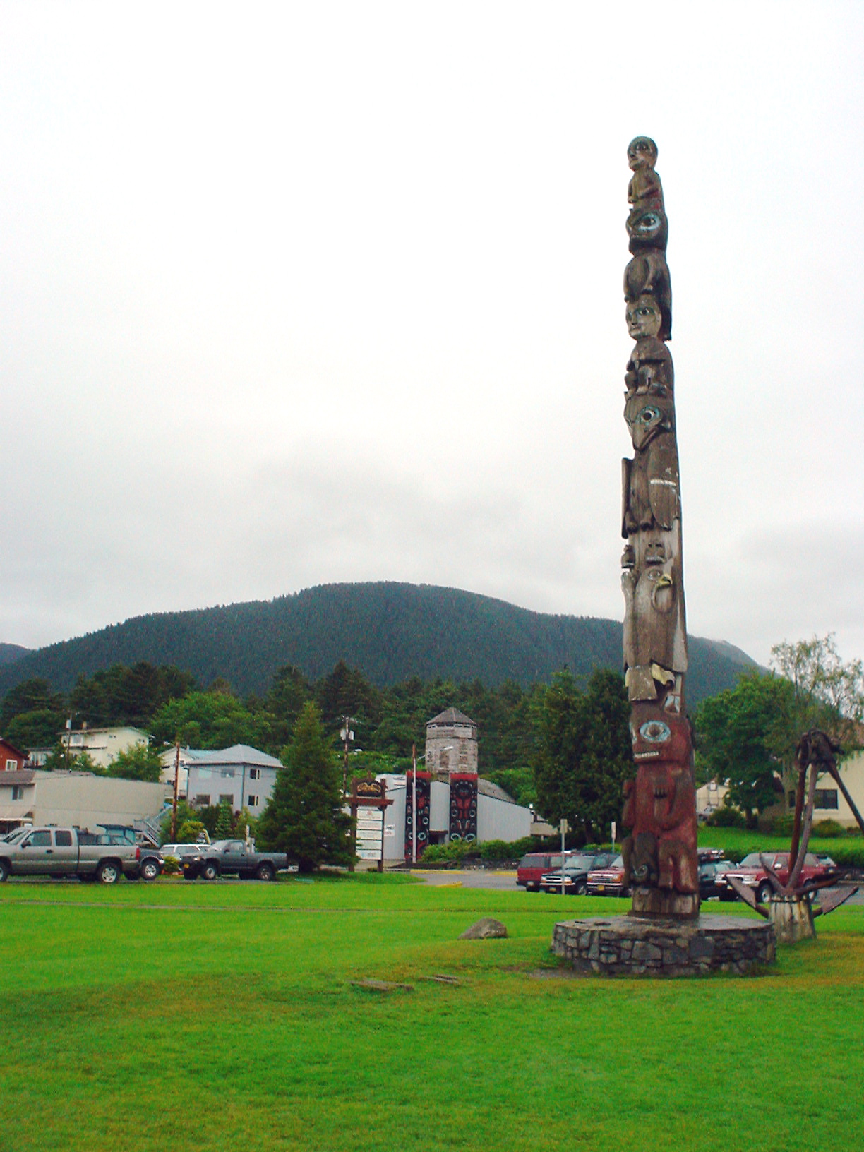 Baranof totem pole
