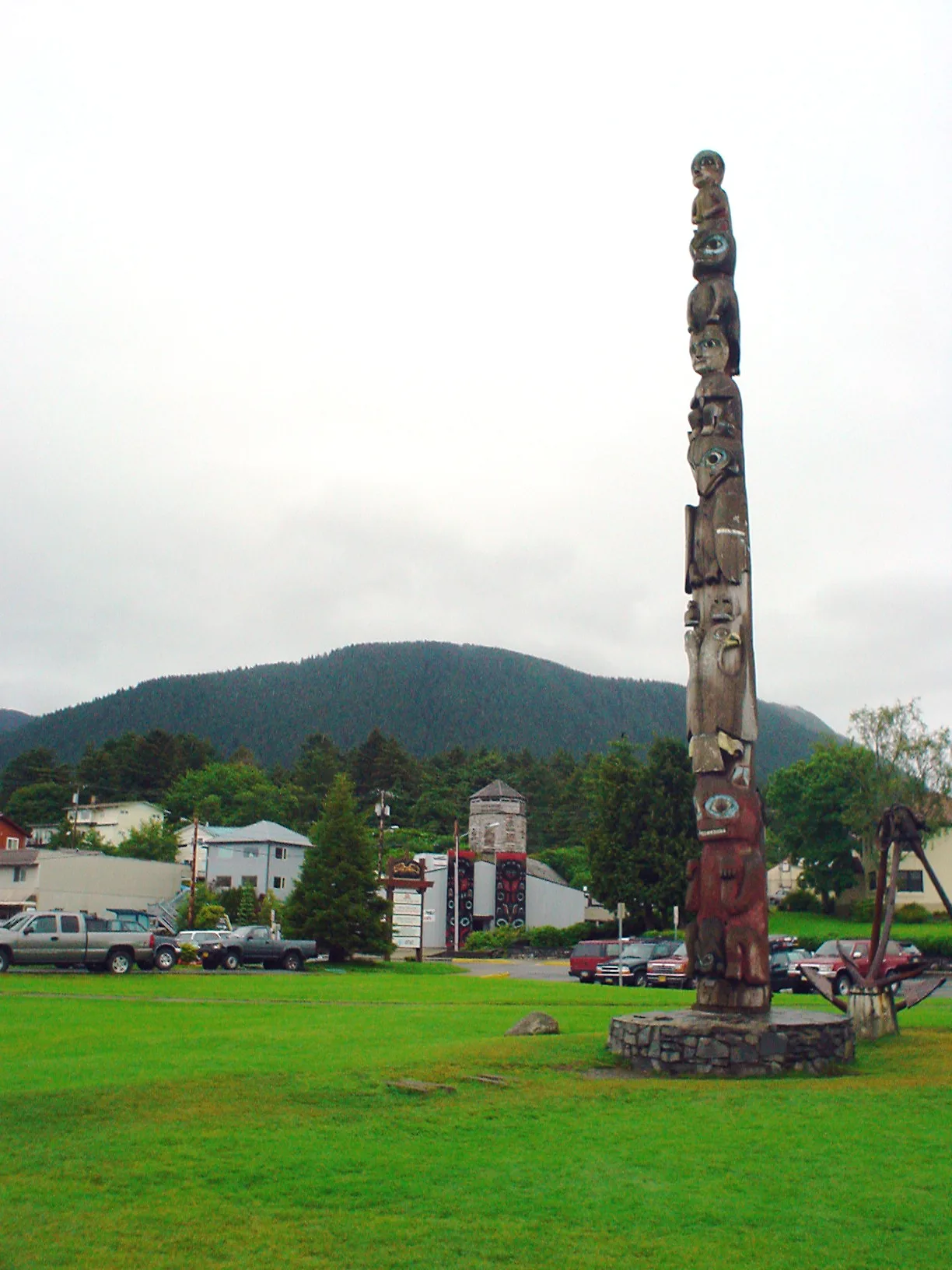 Baranof totem pole