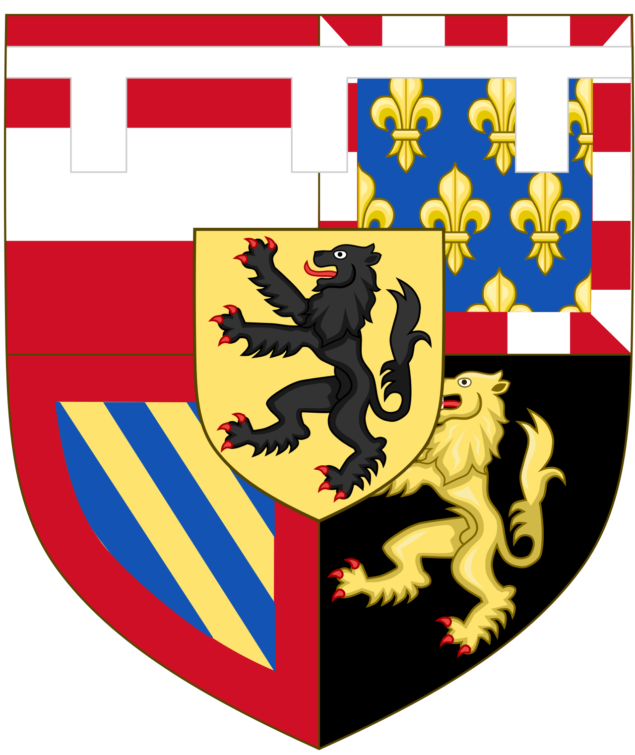 Coat of arms of Charles V, Holy Roman Emperor
