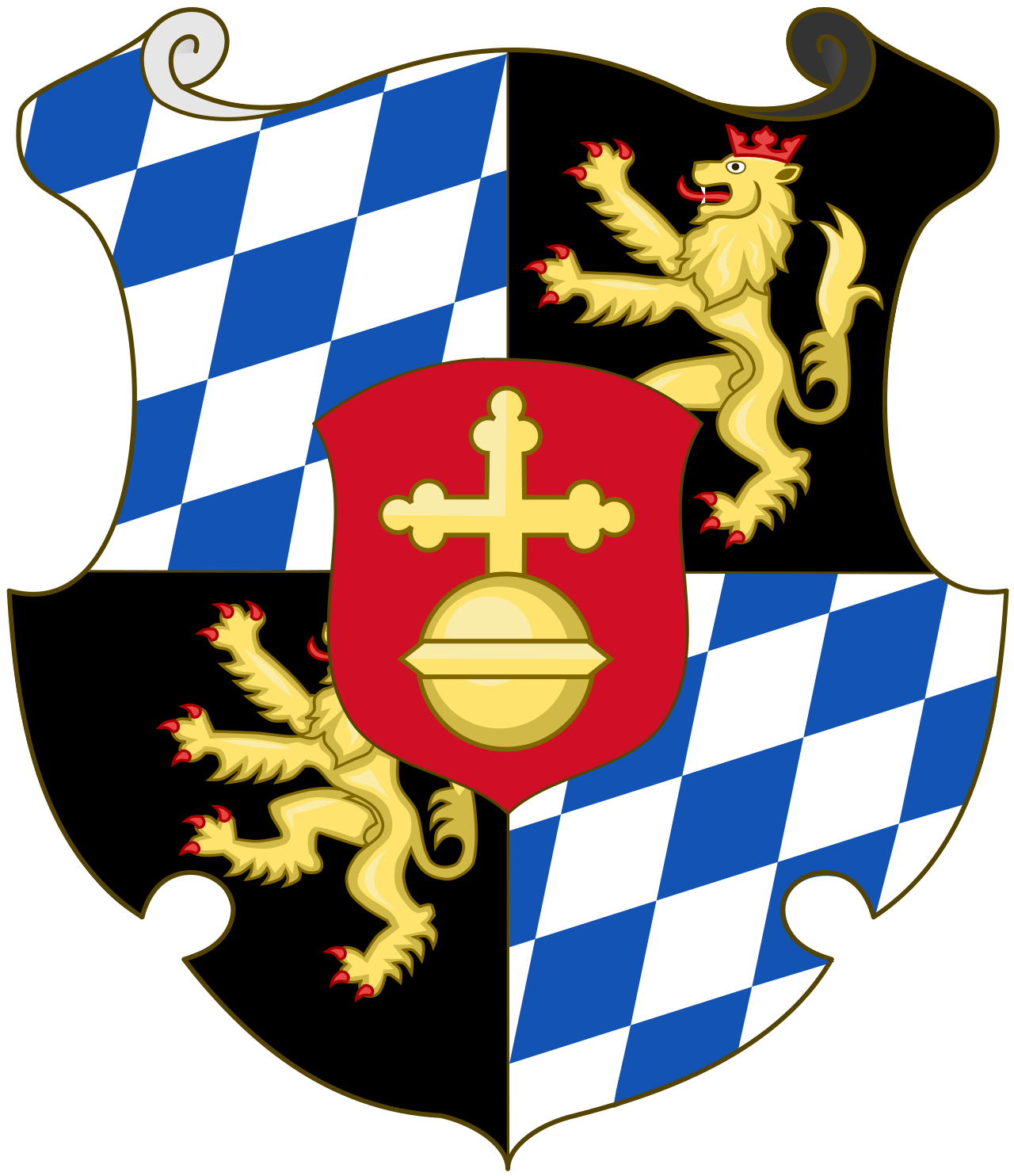 Coat of arms of Charles V, Holy Roman Emperor
