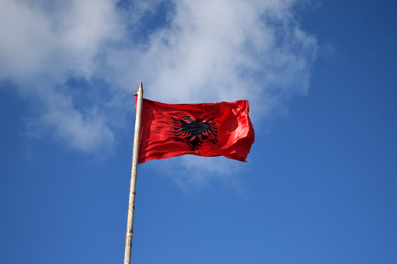 Flag of Albania