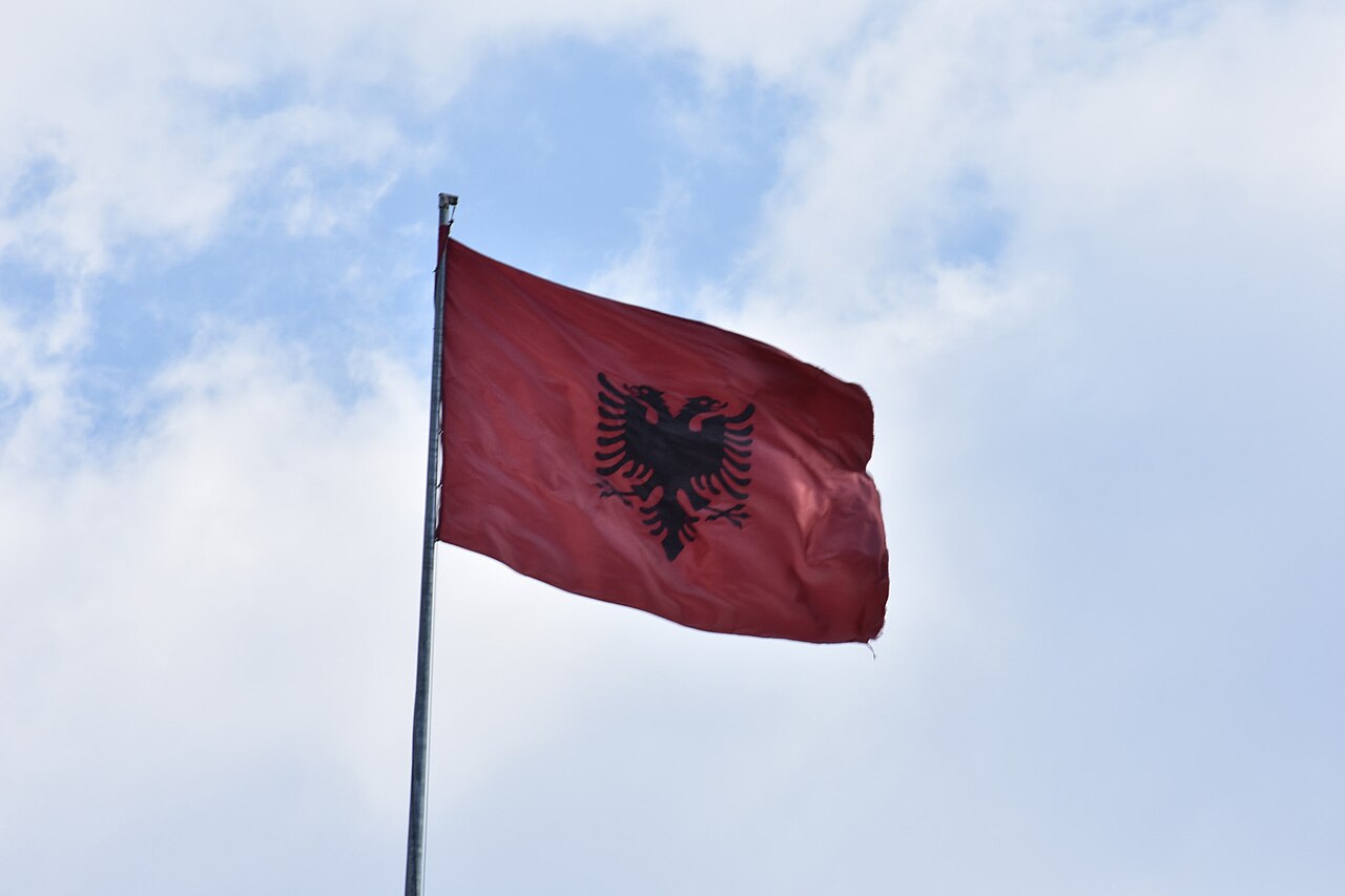 Flag of Albania