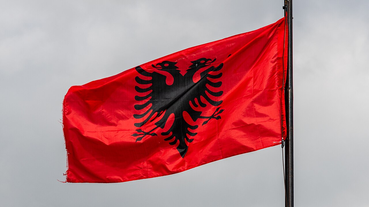 Flag of Albania