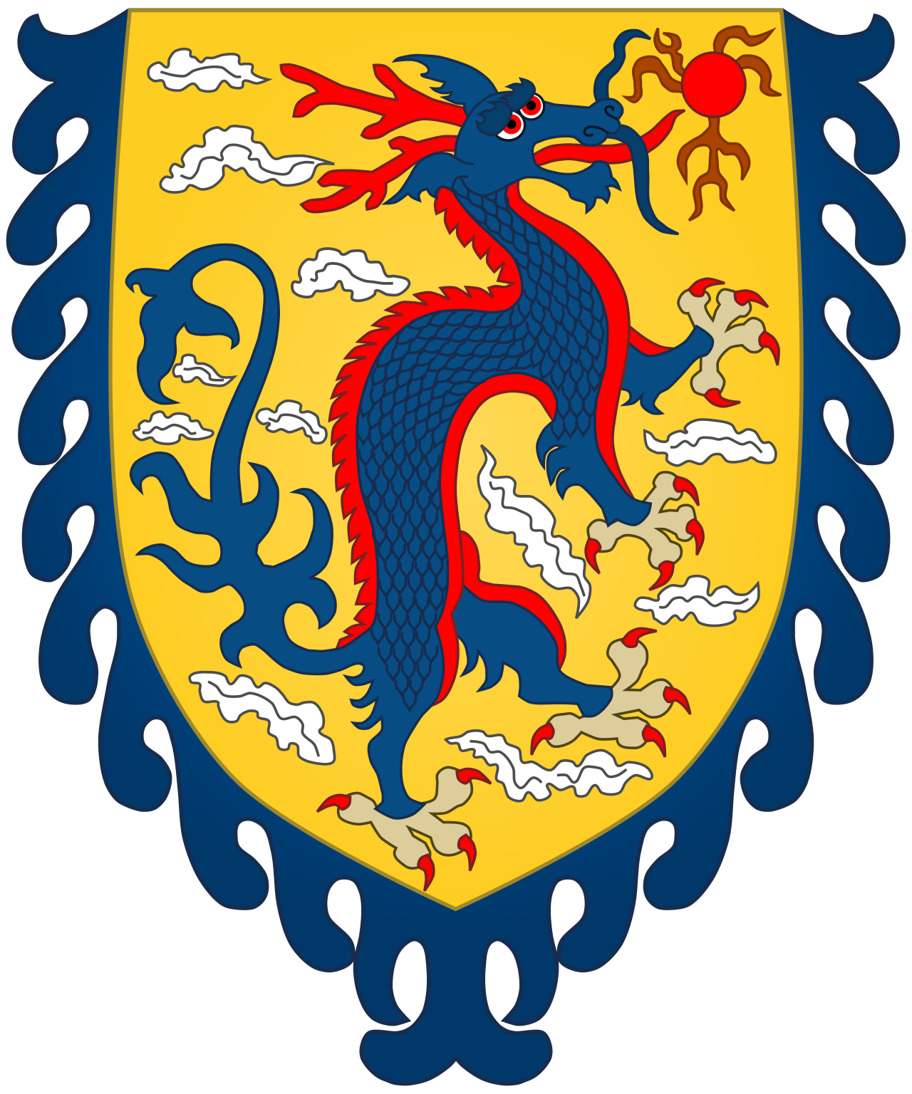 Flag of the Qing dynasty