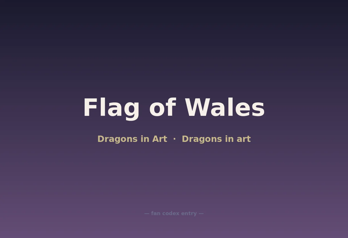 Flag of Wales