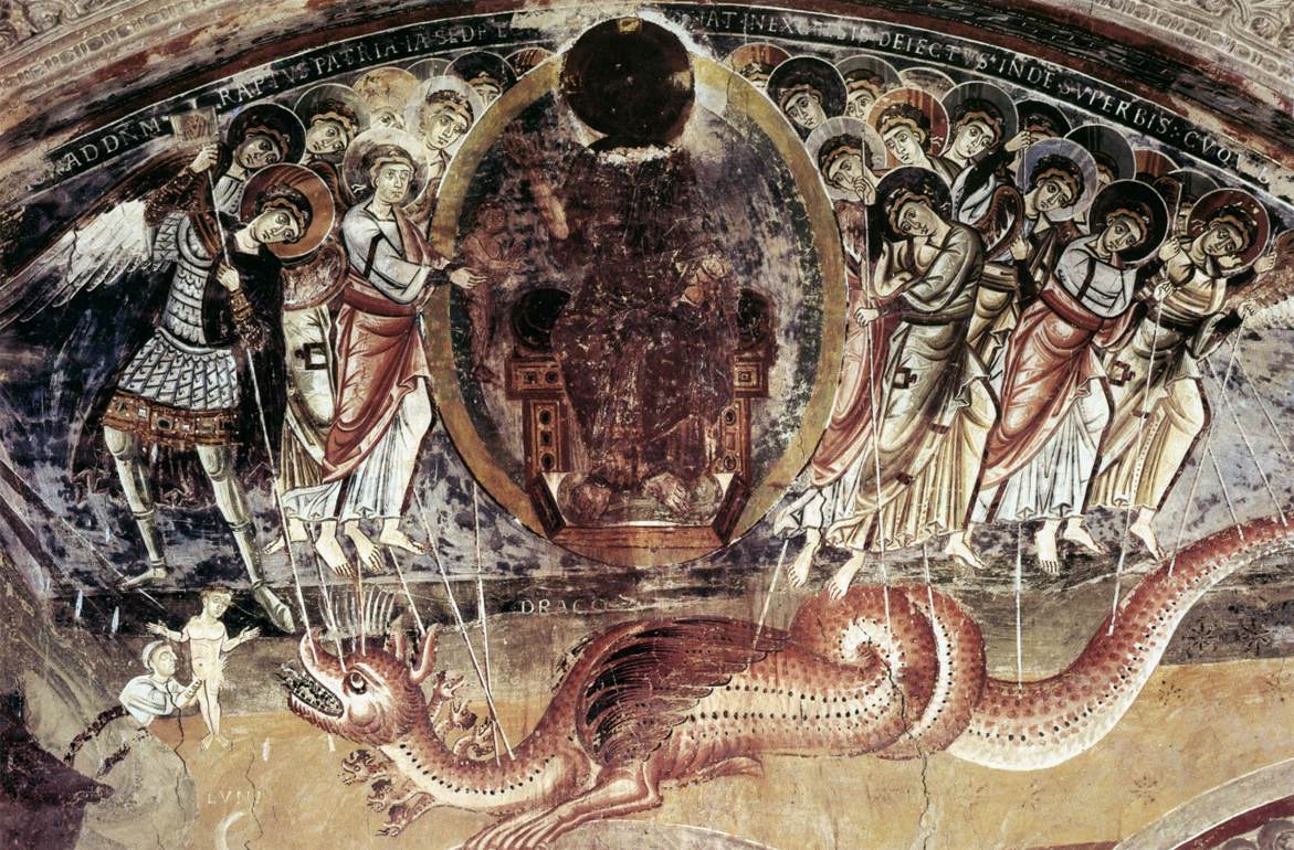 Saint Michael Fighting the Dragon