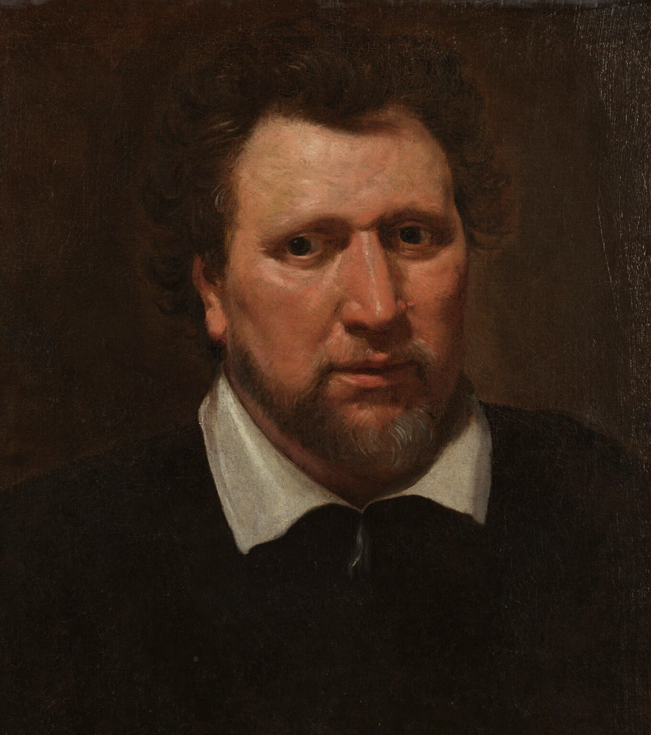 Ben Jonson, by Abraham van Blyenberch, NPG