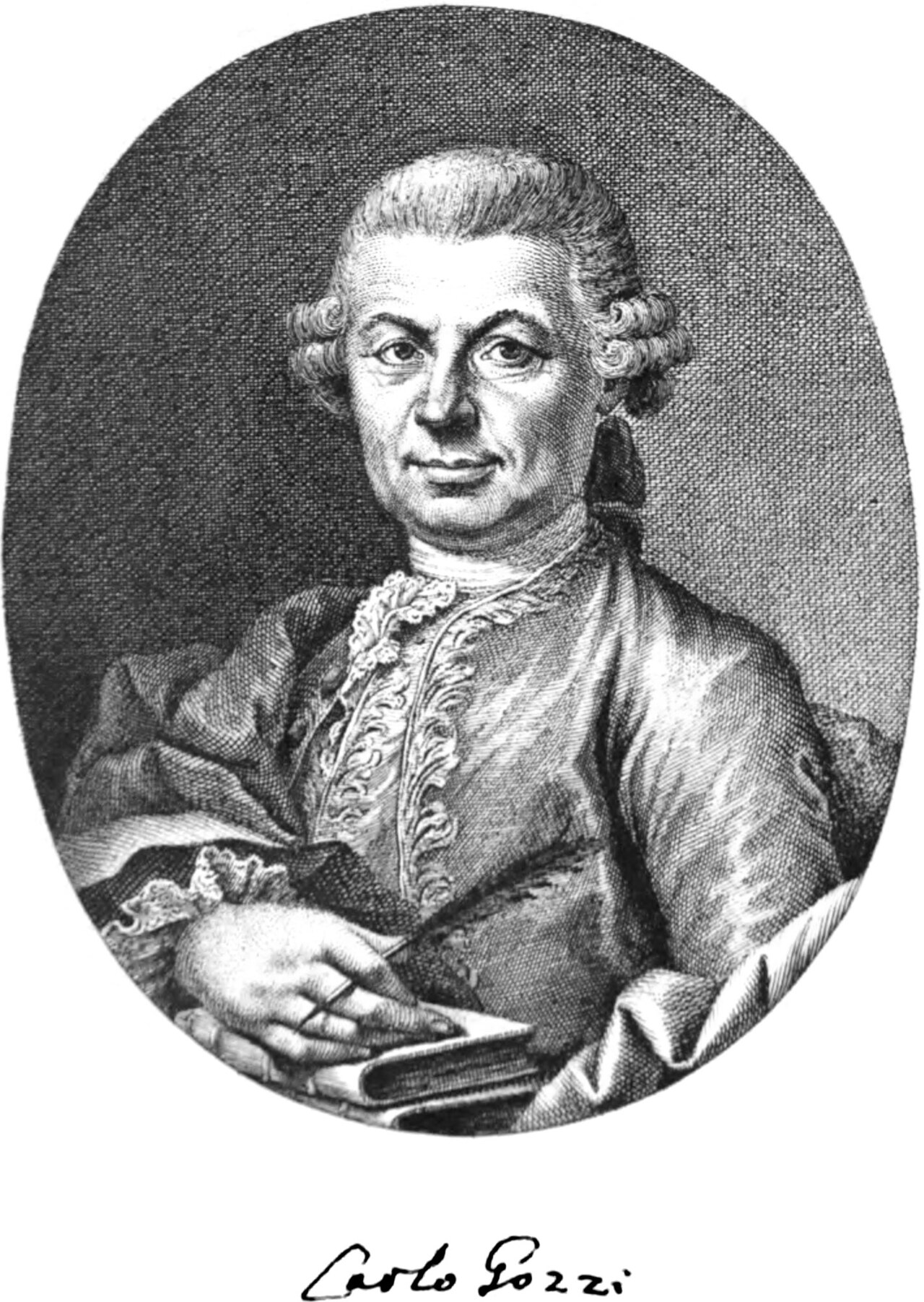Gozzi - Le fiabe. 1, 1884 (page 12 crop)