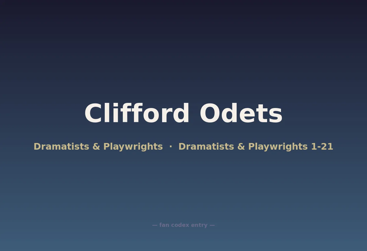 Clifford Odets