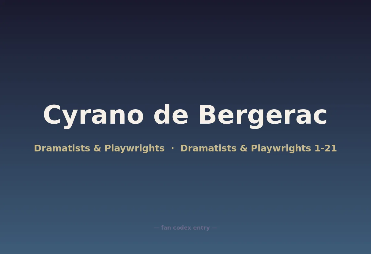 Cyrano de Bergerac