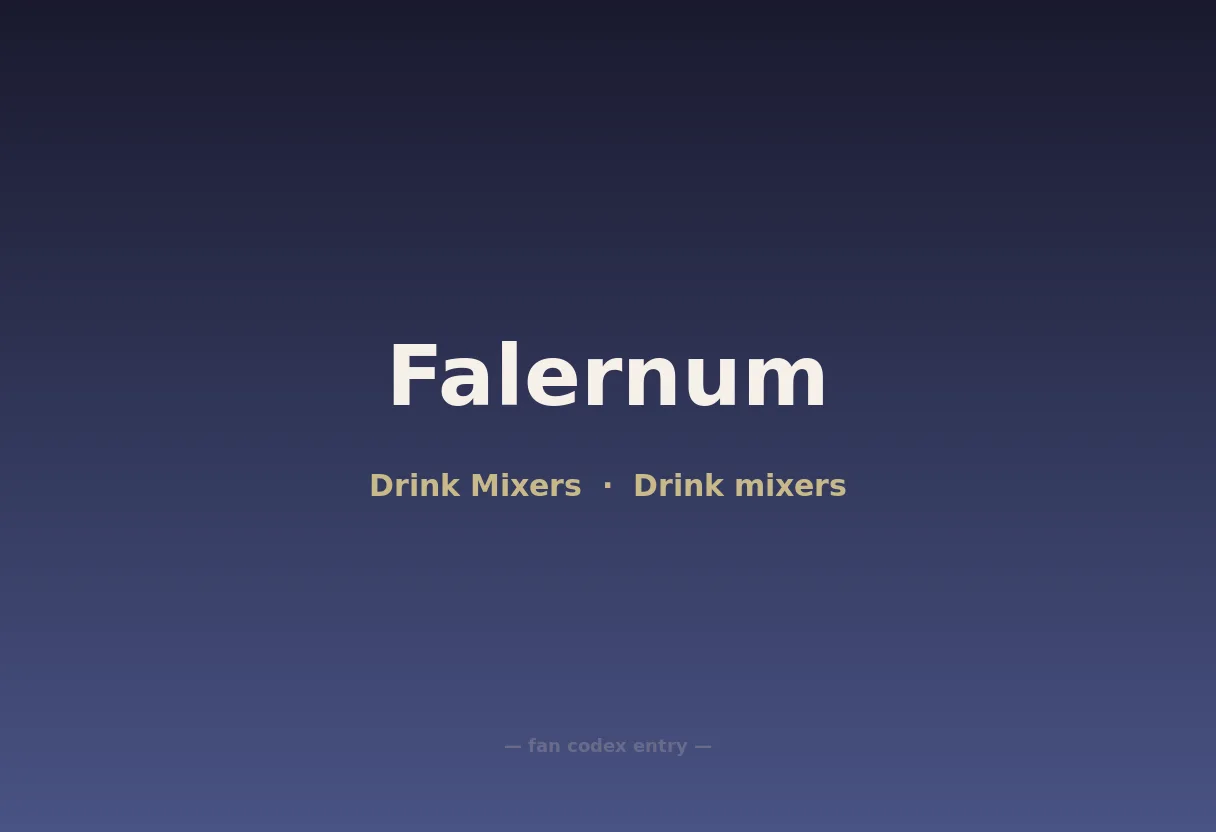 Falernum