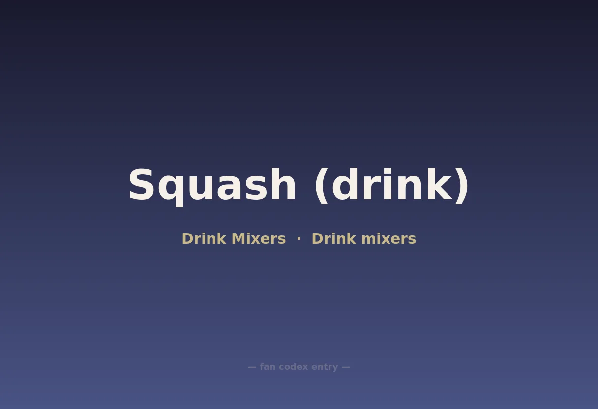 Squash (drink)