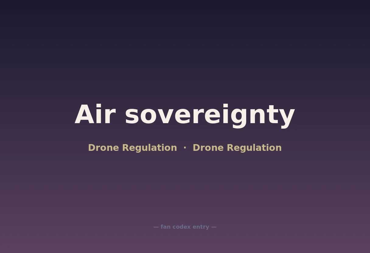 Air sovereignty