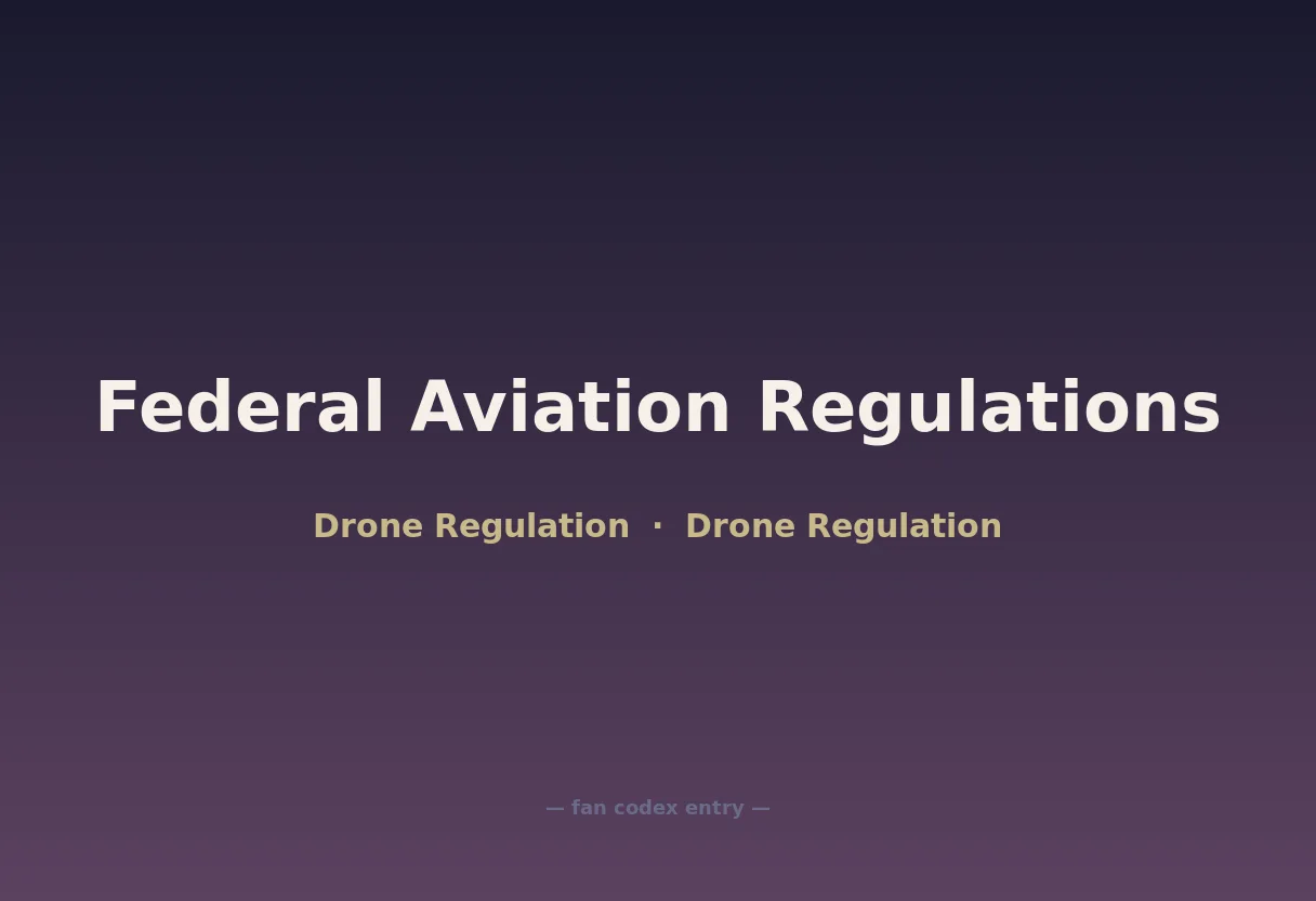 Federal Aviation Regulations