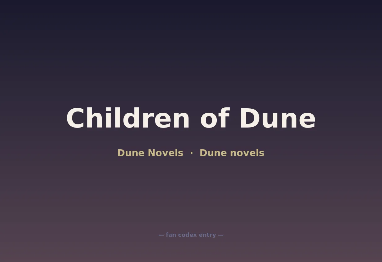 Children of Dune