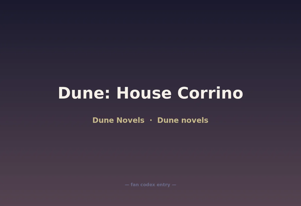 Dune: House Corrino