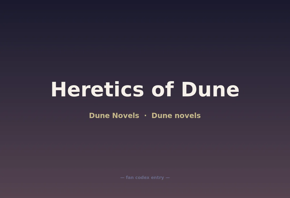 Heretics of Dune
